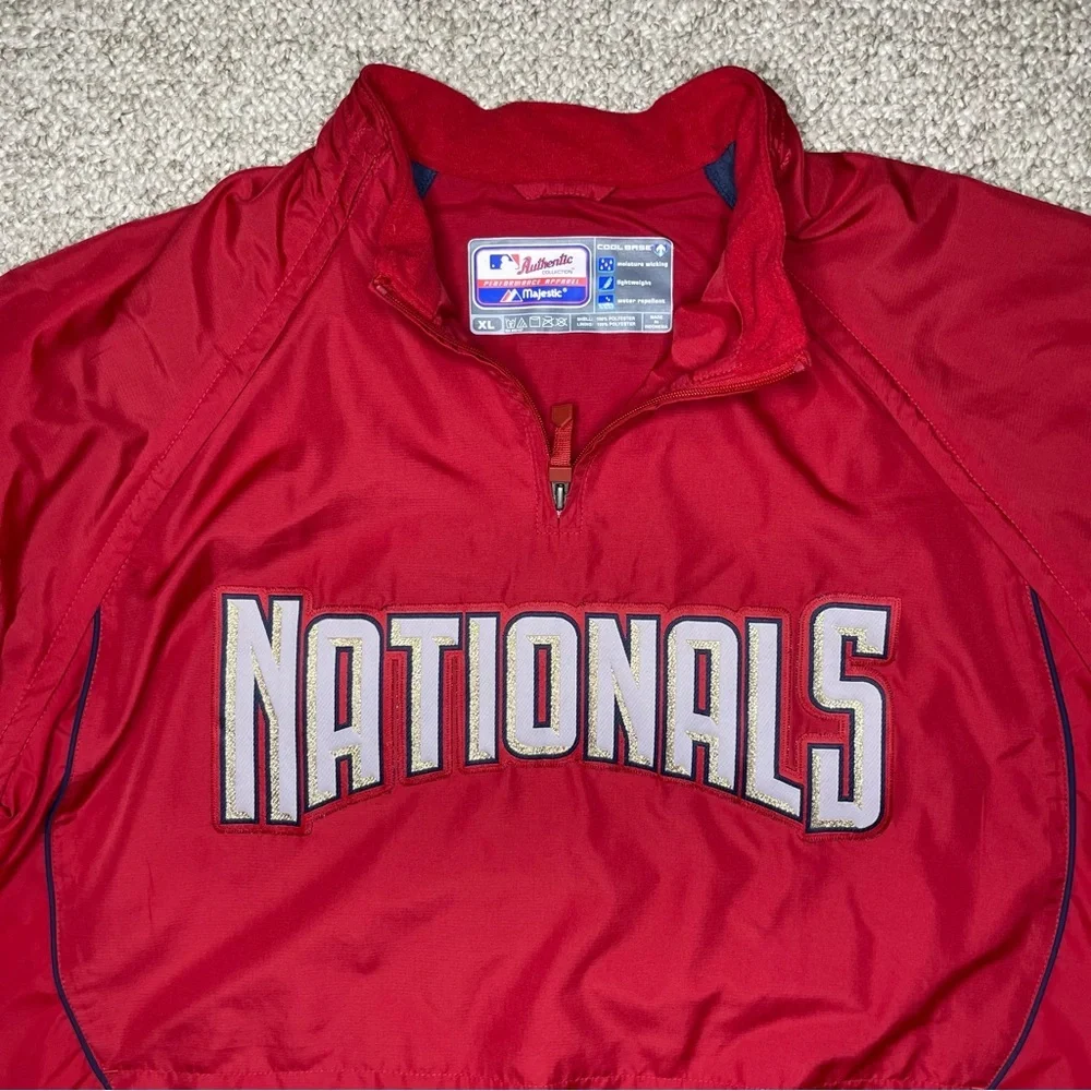 Washington Nationals convertible warmup jacket